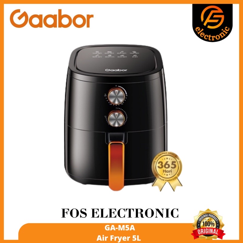 GAABOR AIR FRYER 5 L MESIN PENGGORENGAN TANPA MINYAK GA-M5A