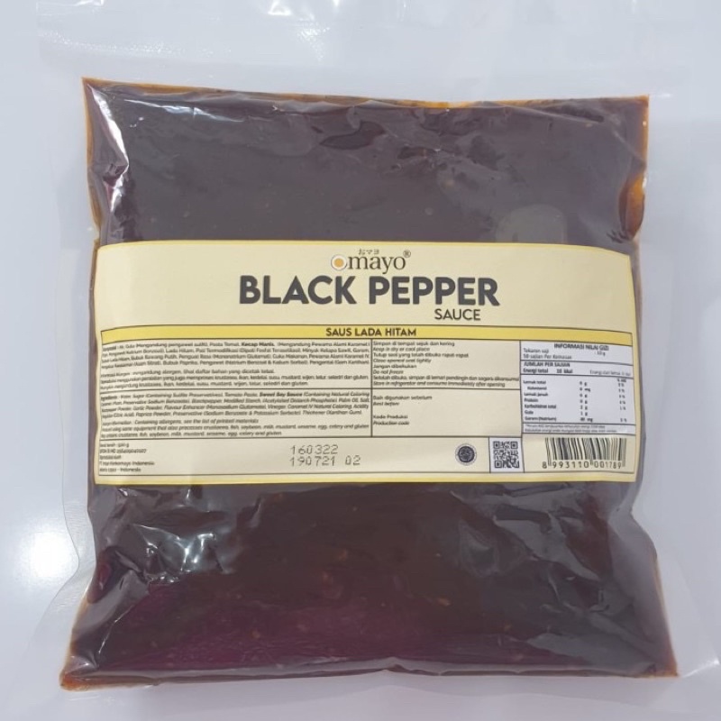 

Blackpepper Steak Sauce 500gr