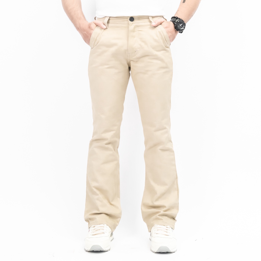 Gizmo Celana Chino Cutbray Cream