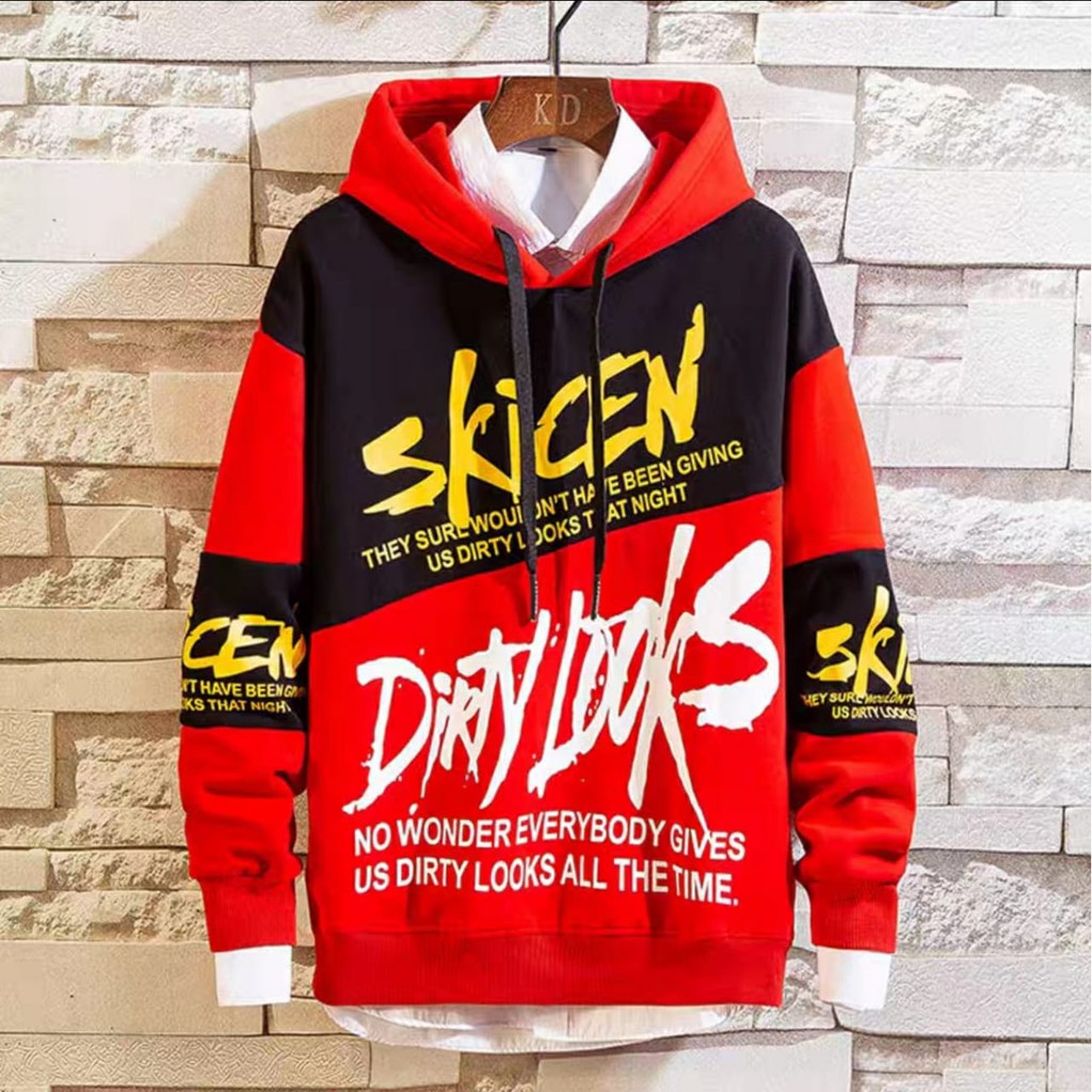 SWEATER HOODIE SKICEN/HOODIE PRIA DEWASA/HOODIE TEBAL/SWEATER MURAH