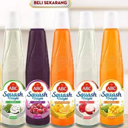 Jual Sirup Abc Squash Delight 460ml Limun Abc Extra Isi Sirup Abc