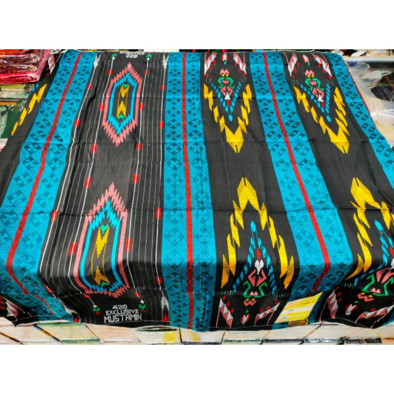 SARUNG TENUN SUTRA MUSTAMIN 420 EXCLUSIVE STARA TAMER LAMIRI DAN BHS