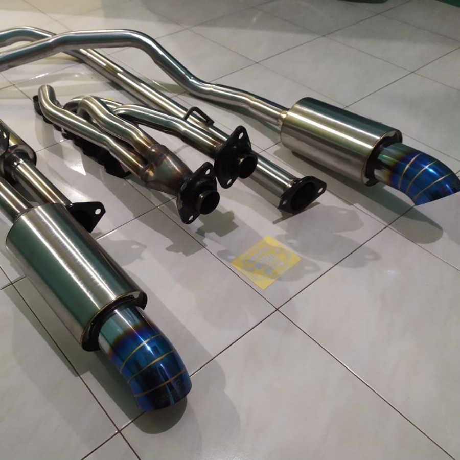 Knalpot Full Set Corolla DX paket full Stereo