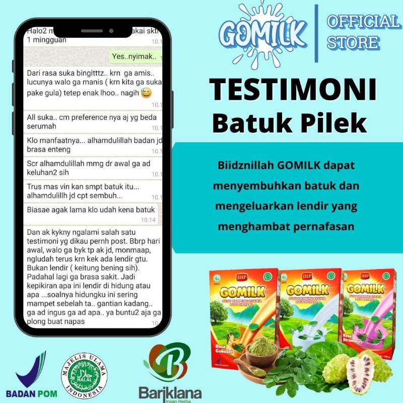 Go milk susu kambing etawa plus herbal