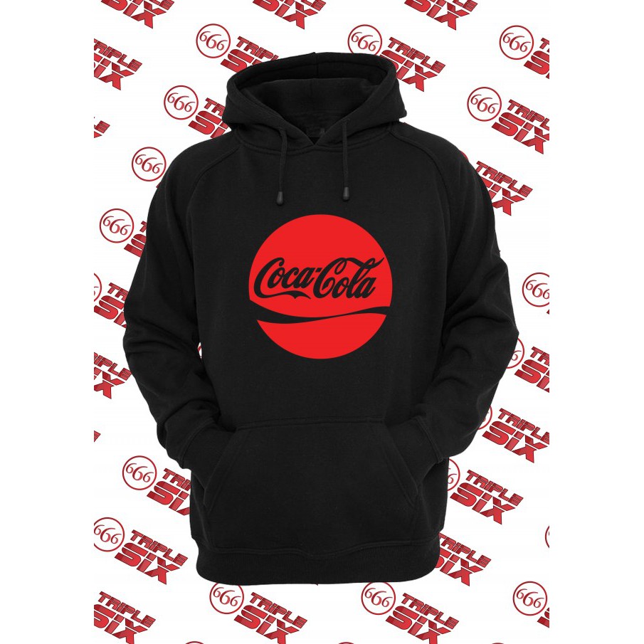 Jaket Hoodie premium coke Coca Cola