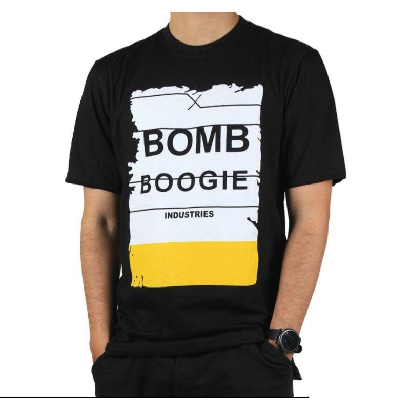 Kaos cowok lengan pendek Kaos cowok Bomboogie