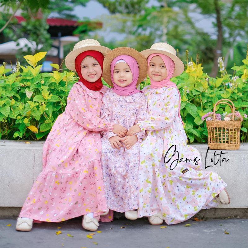 Afsheenastore Gamis Anak Lolita By Listia Size XXL