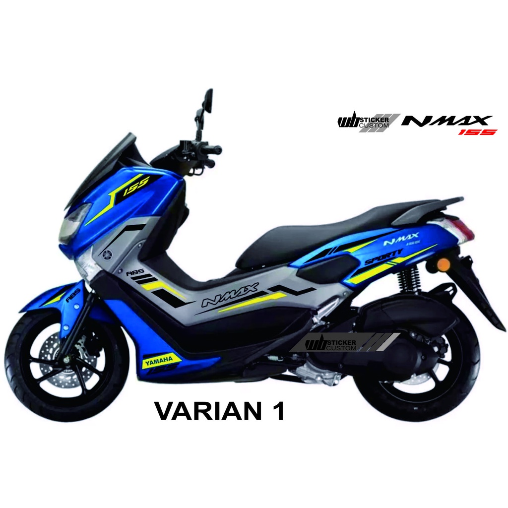 cutting sticker nmax-stiping motor-sticker yamaha nmax- sticker motor nmax - sticker nmax 155 - stik