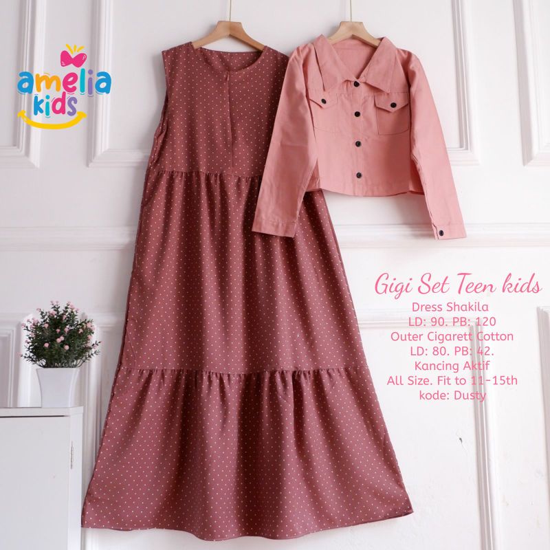 Gigi Alita set Ultria set teen kids by amelia