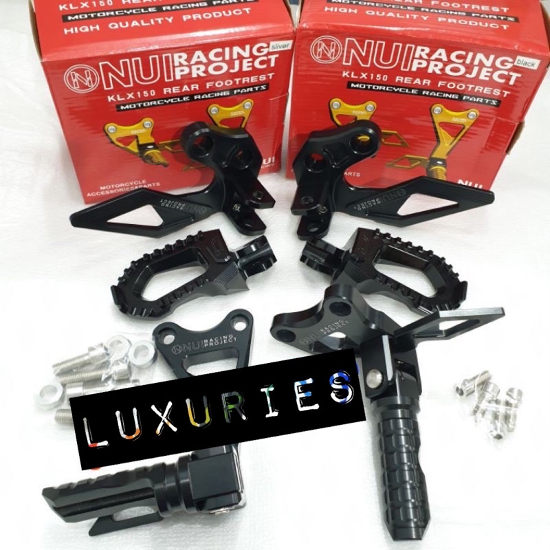 Footstep Delkevic Klx 150 Set Depan Belakang Footstep Klx 150 Set Depan Belakang Delkevic