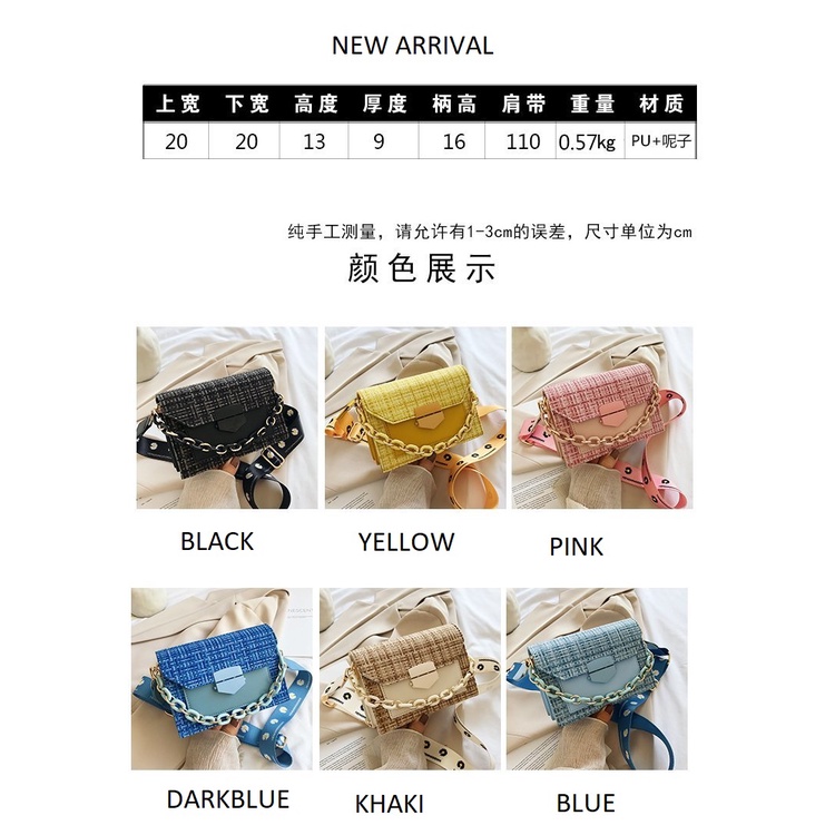 ( 2PC 1KG ) GTBI998877620 New Arrival  !!!  Tas Selempang  Tas Wanita Import  Premium Terbaru