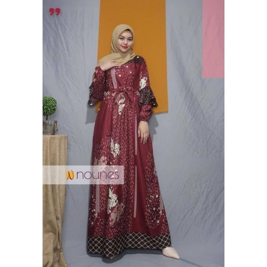 Gamis Maxmara, Gamis Terbaru, Gamis Batik