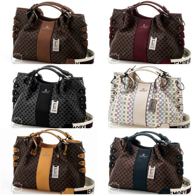 Tas Wanita EMORY STYLE Cervora 03EMO5003 selempang terdiri dari enam warna