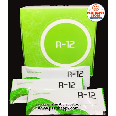 Solusi Diet Sehat Detox Herbal Bio Alpha R-12 Spirulina ( 30 Sachet )