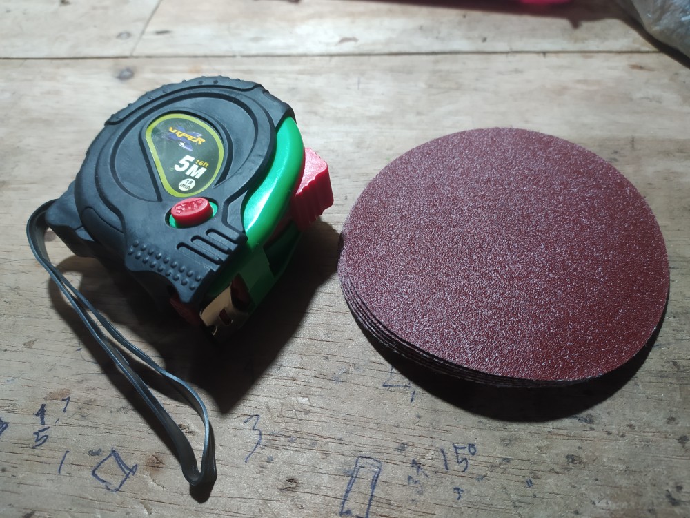 Meteran 5m Meteran 5 M Roll Lapis Karet / Meteran Tukang 5 Meter