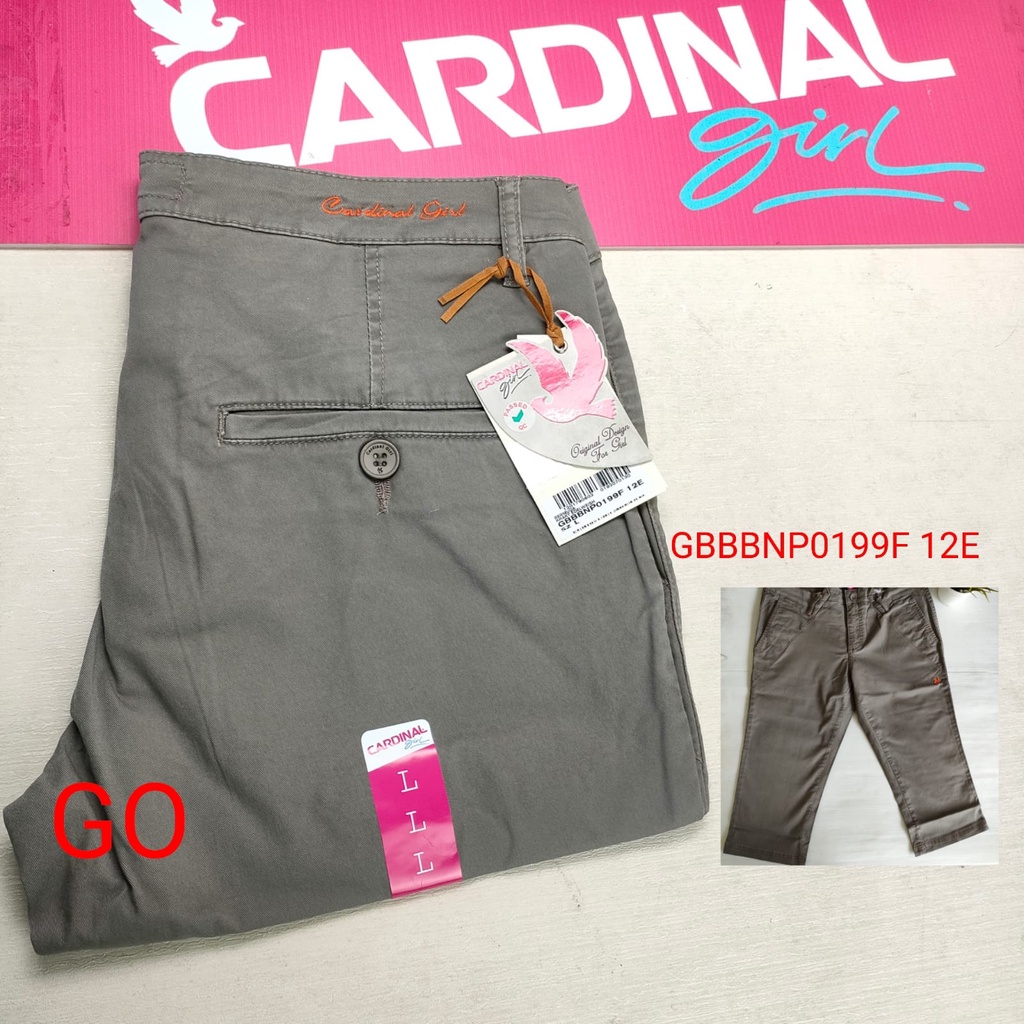 BB CARDINAL DE CELANA BAHAN 7/8 Cewek Celana Cewek Polos