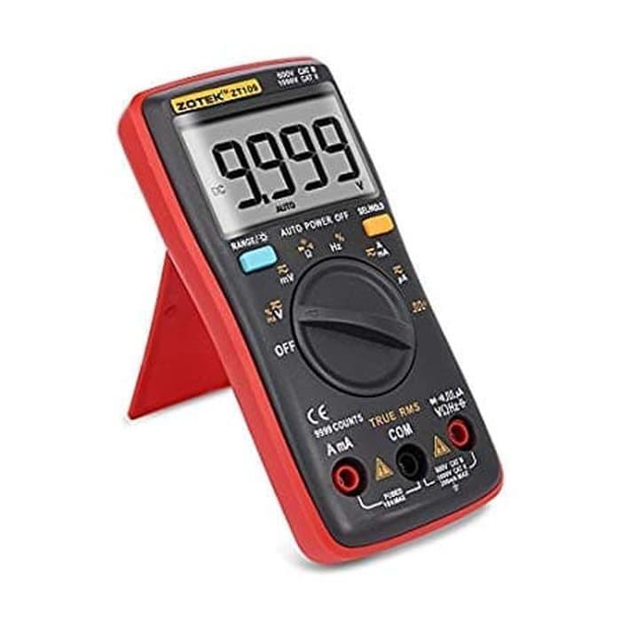 Digital Multimeter Zotek ZT109 CATIII Auto Range Multitester AVO meter