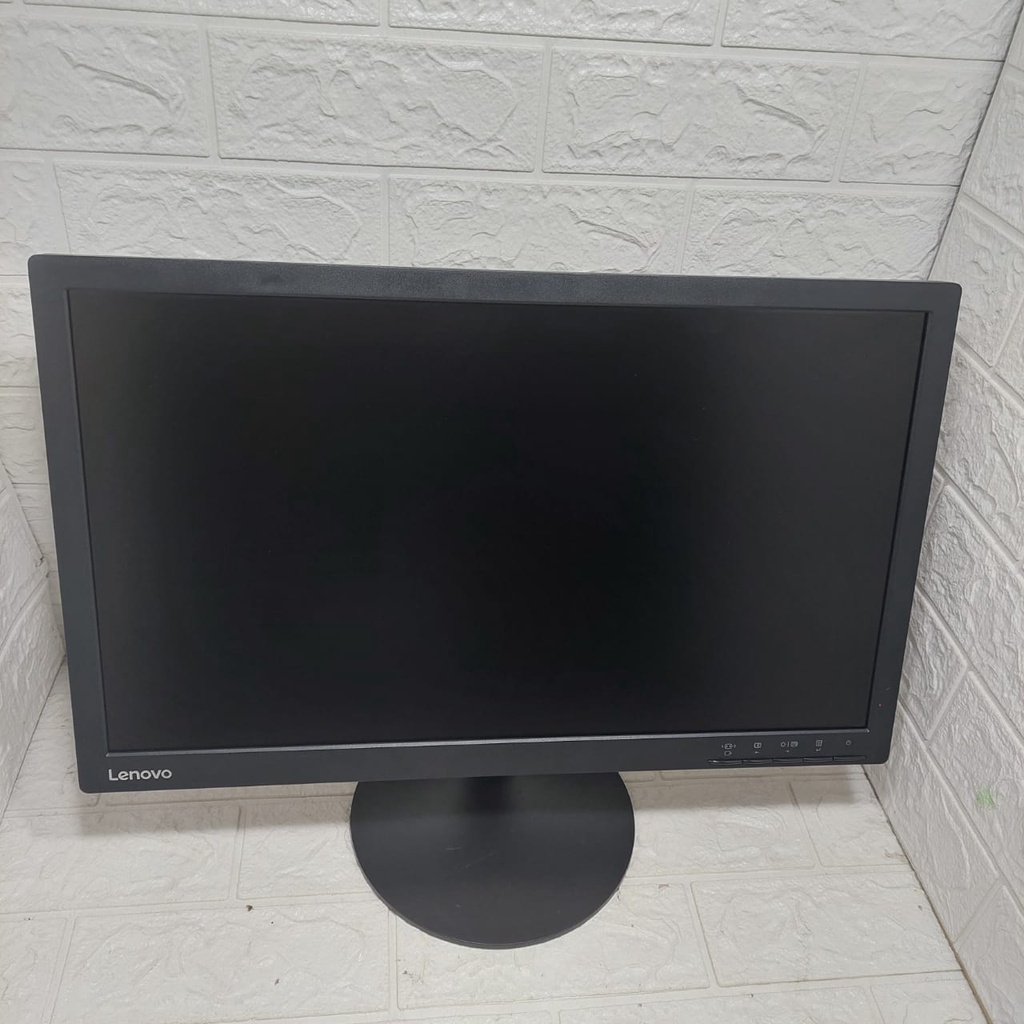 Monitor Lenovo 22Inch LED T2224dA Full Hd Like New Lengkap Kabel