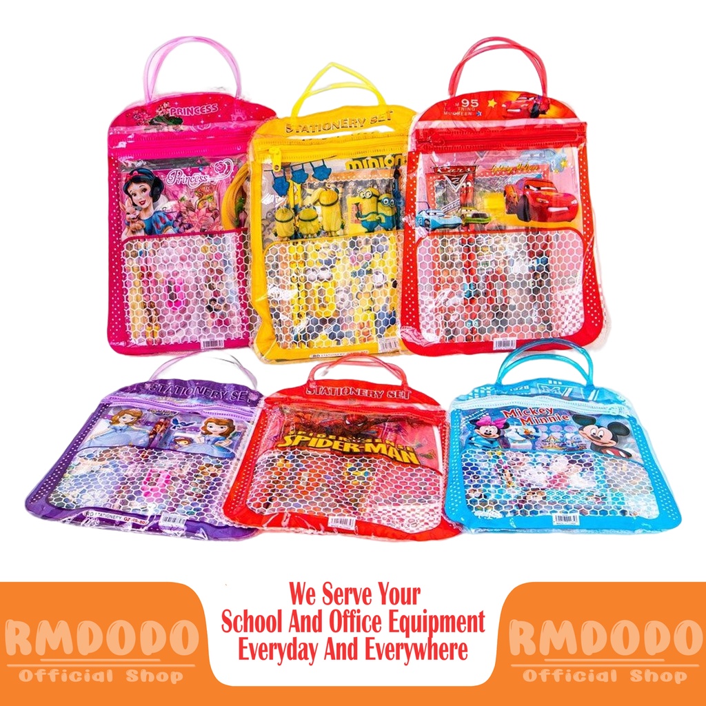 

Rmdodo Paket Alat Tulis Study Set Karakter ZK-802 Perlengkapan Sekolah / Set Alat Tulis Murah / Study Set Lebih Lengkap Murah Berkualitas Bisa Cod
