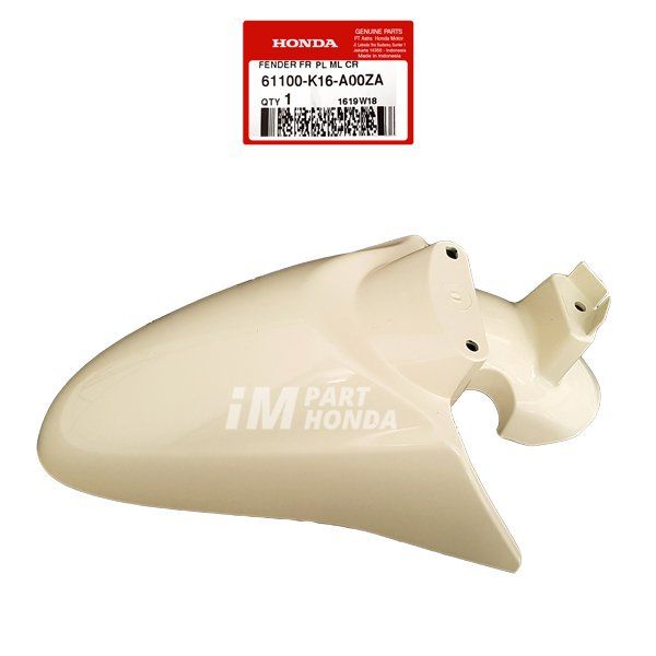 Slebor Depan Scoopy Fi K16 2012 - 2016 Cream Krem 61100-K16-A00ZA