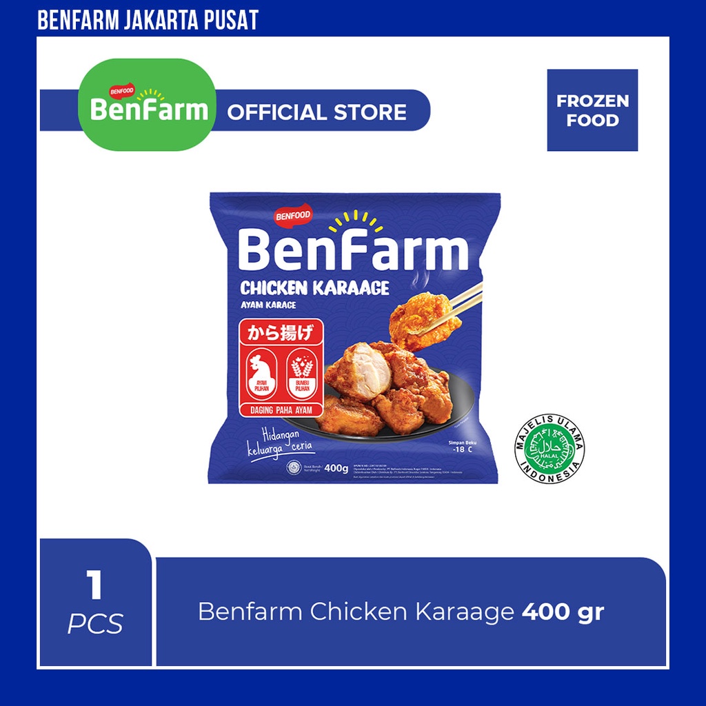 

Benfarm Chicken Karaage 400 gr