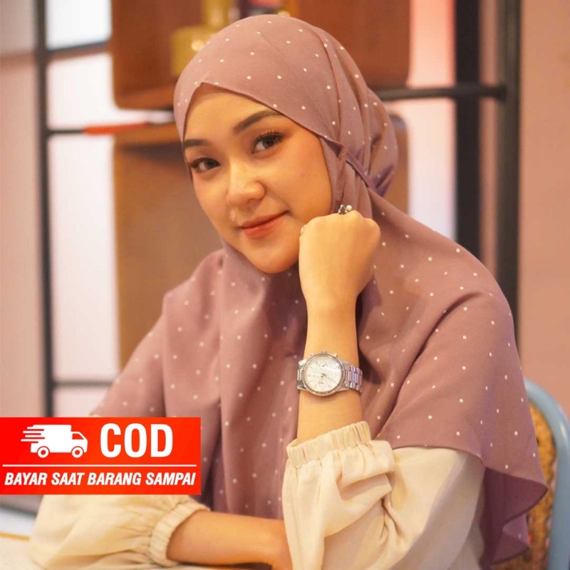 BERGO MARYAM POLKADOT / BERGO MOTIF POLKADOT