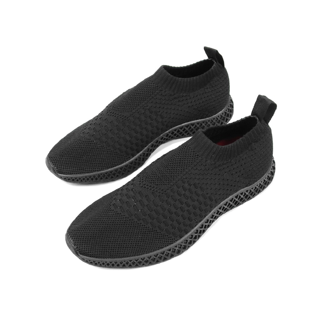 HEIDEN HERITAGE - Venom All Black Slip On - Sepatu Lokal