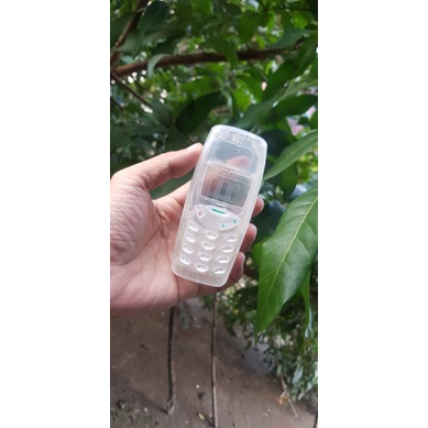 casing tulang keypad nokia 3310 bisa 3315 3330 transparan trans bening putih