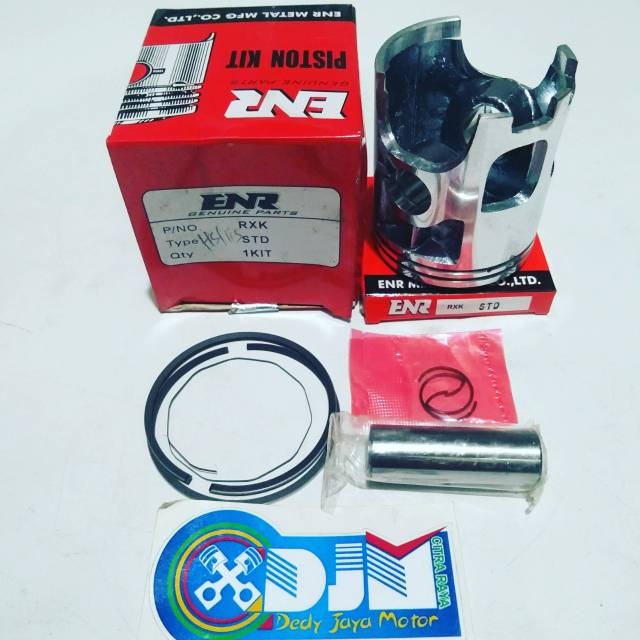 PISTON KIT RX KING,  ENR GENUINE PARTS TERSEDIA UKURAN STD, 0.50,1.00,1.50,2.00