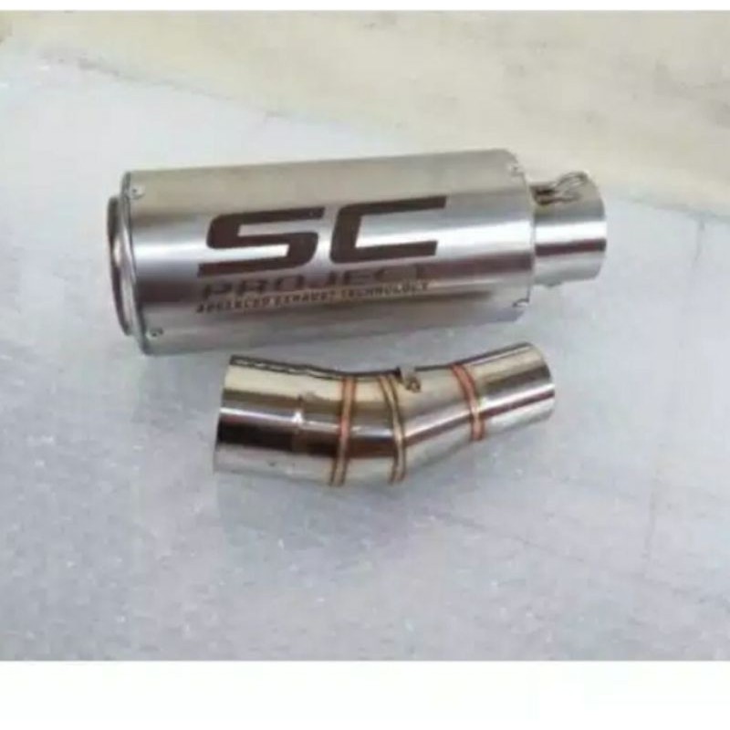 KNALPOT SC Project Slip On NINJA 250 FI - NINJA 250 karbu