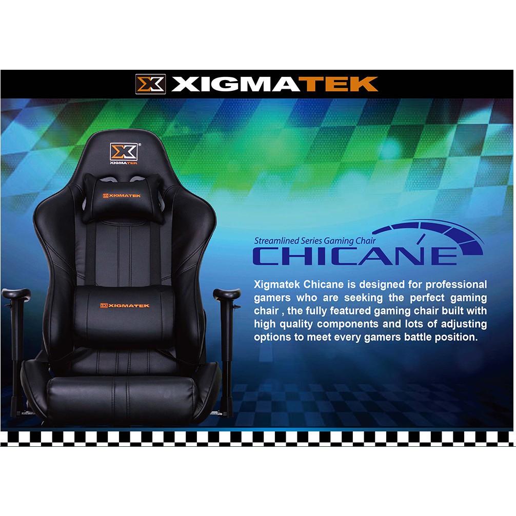 Kursi Kantor gaming Xigmatek chicane premium - Gaming chair - bangku racing