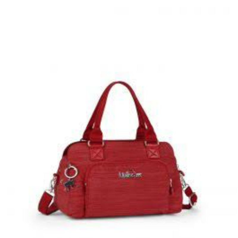 Preloved PL Second Tas Kipling Auth Authentic Alecto Dazz Red