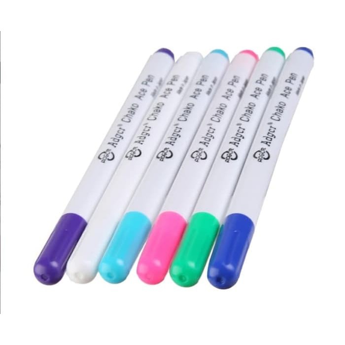 

Spidol Penanda Kain / Water Erasable Pen / Fabric Marker - KSY138 - Biru