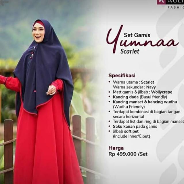 SET GAMIS AULIA