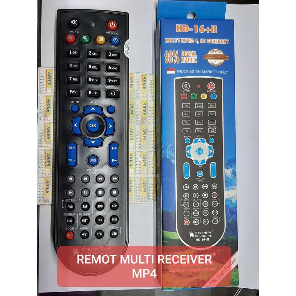 REMOT MULTI RECEIVER MP4 REMOT DVB MP4