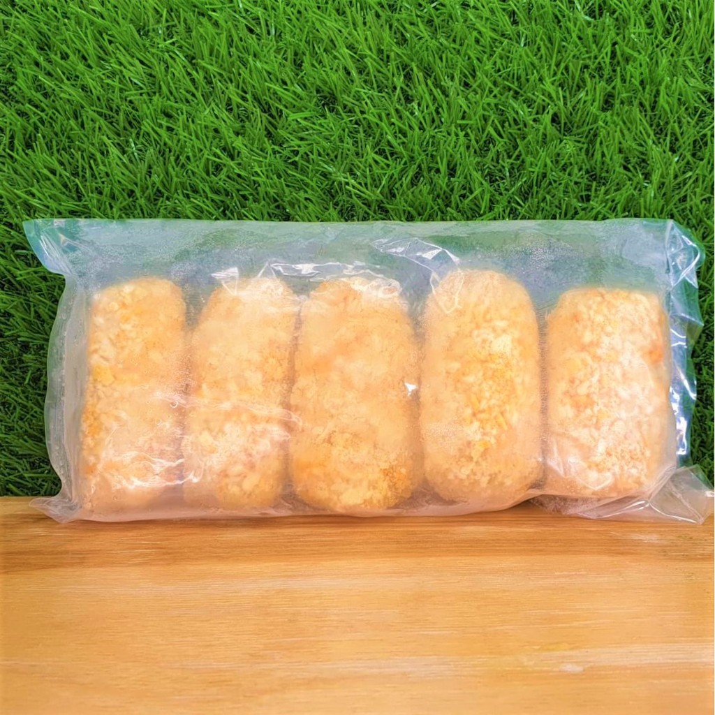 

Chicken Cordon Bleu isi 5 / Dada Ayam Mozarella 350 gram / Halal
