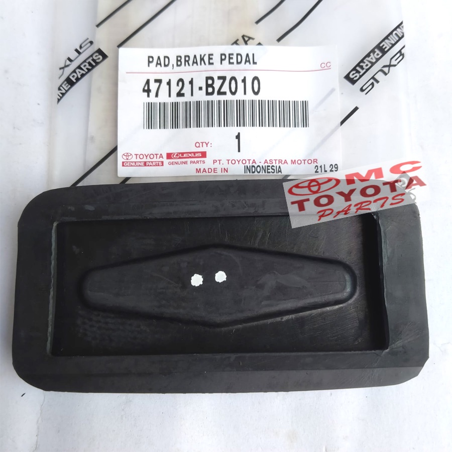Karet Injakan Pedal Rem Automatic Avanza Xenia Rush Terios 47121-BZ010