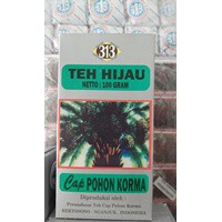 

Teh Hijau Cap Pohon Korma 313, berat 100gr