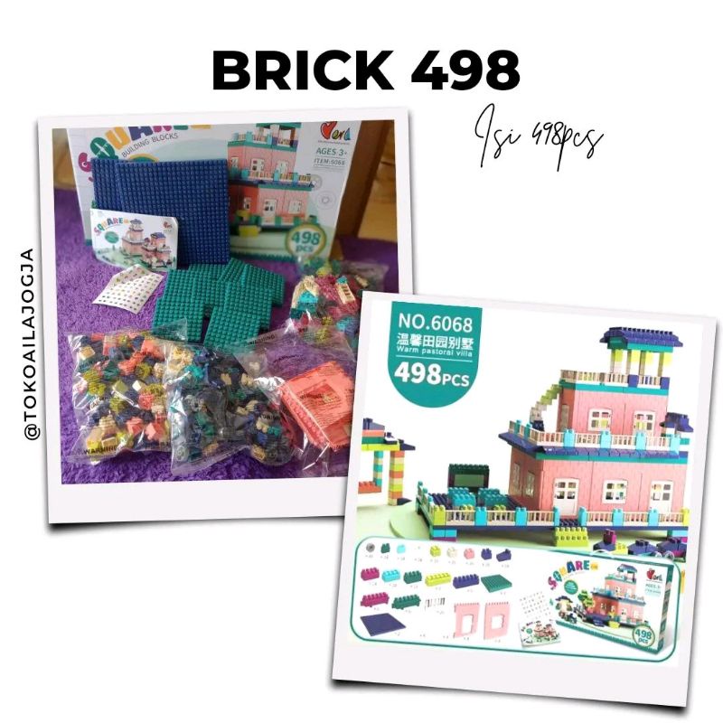 Lego Brick 498 Rumah