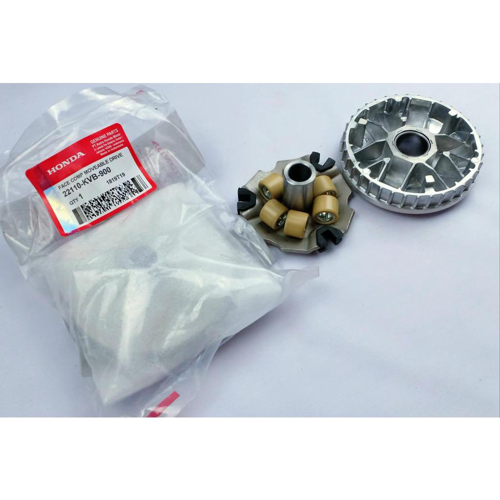 Face Comp Moveable Drive KVB Rumah Roller KVB Honda Vario Karbu 22110-KVB-900