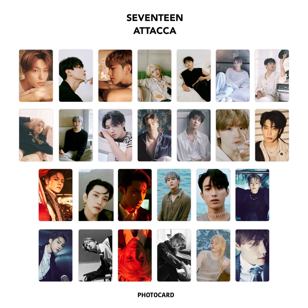 Photocard Seventeen Attacca