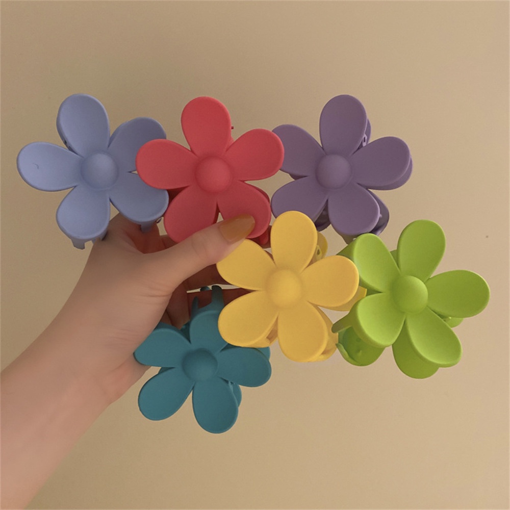 Korean INS Hair Accessories Flower Back Plate Hair Clip Hairpin