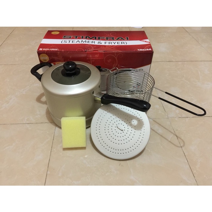Stimfrai (Streamer & Fryer) Maspion 18 / Deep Fryer Maspion