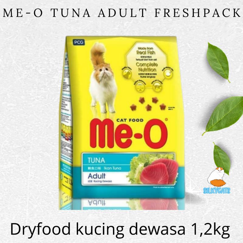 Me-o tuna 1,2kg FRESHPACK. Makanan kucing dewasa meo tuna.