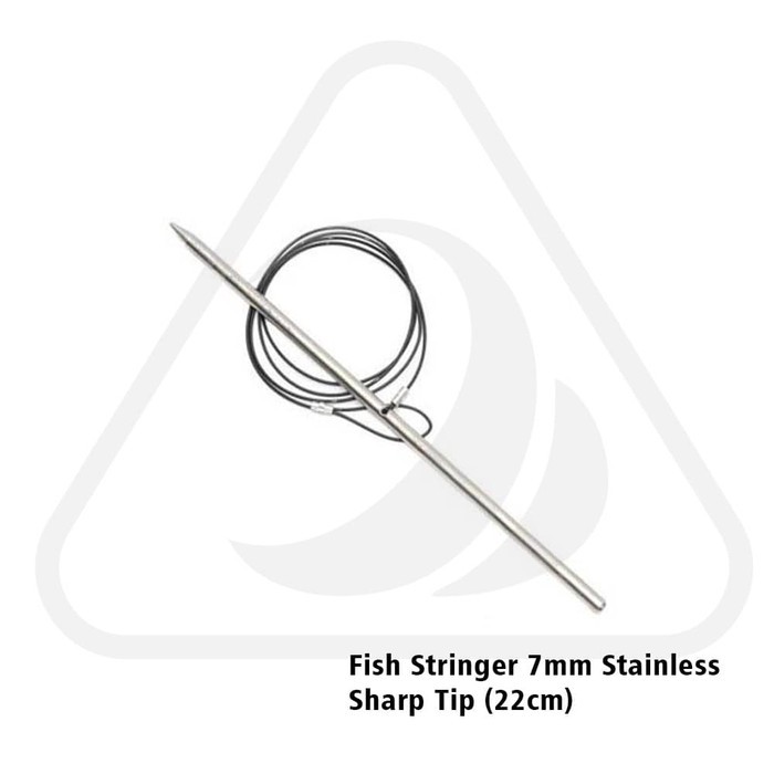Spike Fish Stringer Speargun Spearfishing Alat Tusuk Tembak Ikan Stainless With Tali Monoline 7MM