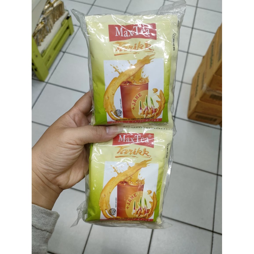 

Max Tea Teh Tarik JAHE 25 gram - 1 Renceng - 10 Sachet - GINGER [TP]