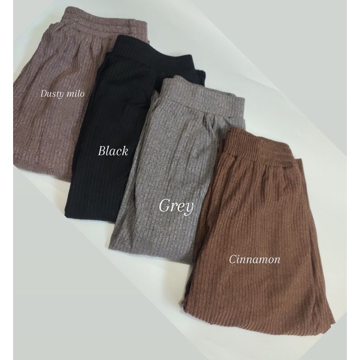 celana slim/celana daily/celana strech Lucia pants/kulot lucia muat sampai BB 80-85kg