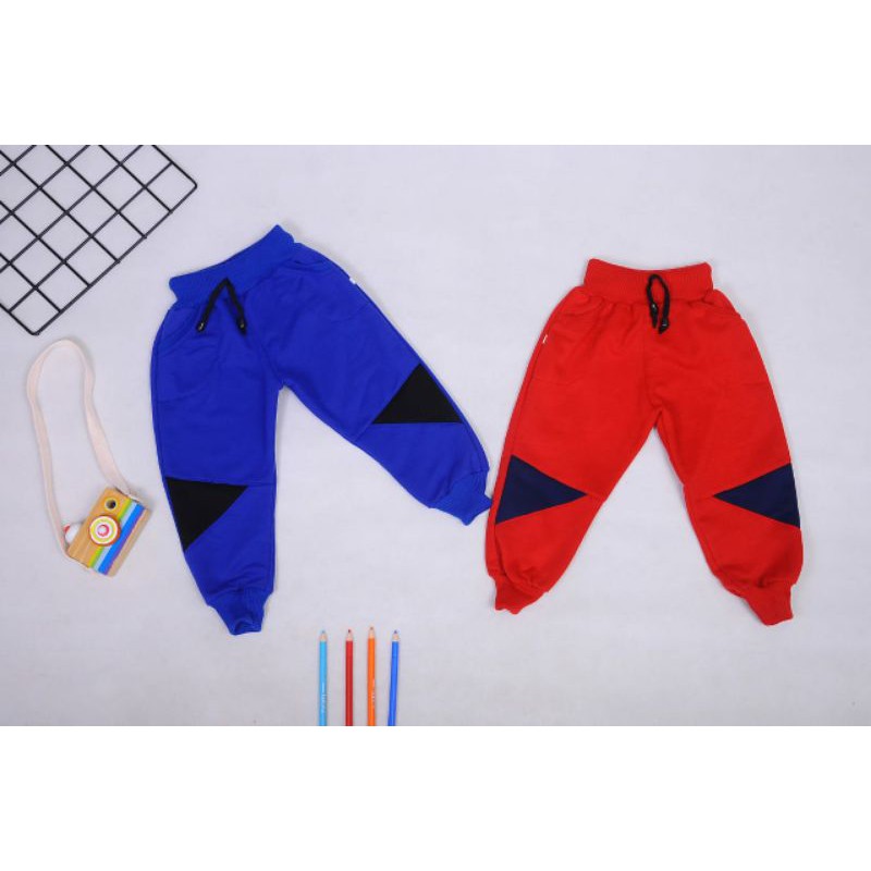 PILIH WARNA JOGGER FLEECE ANAK GRADE A