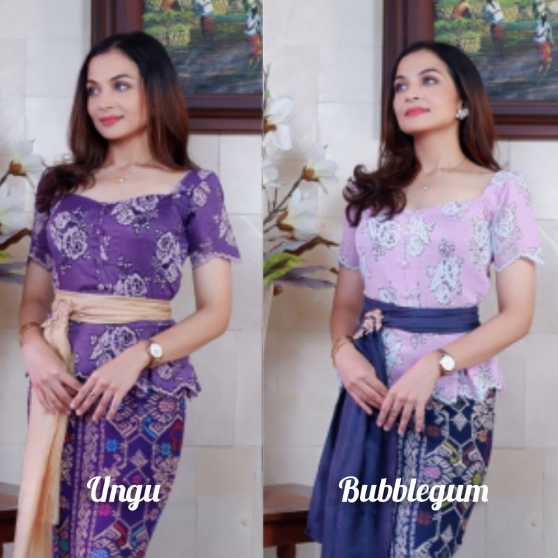 Set Kebaya Brokat Katun Lace Jennie