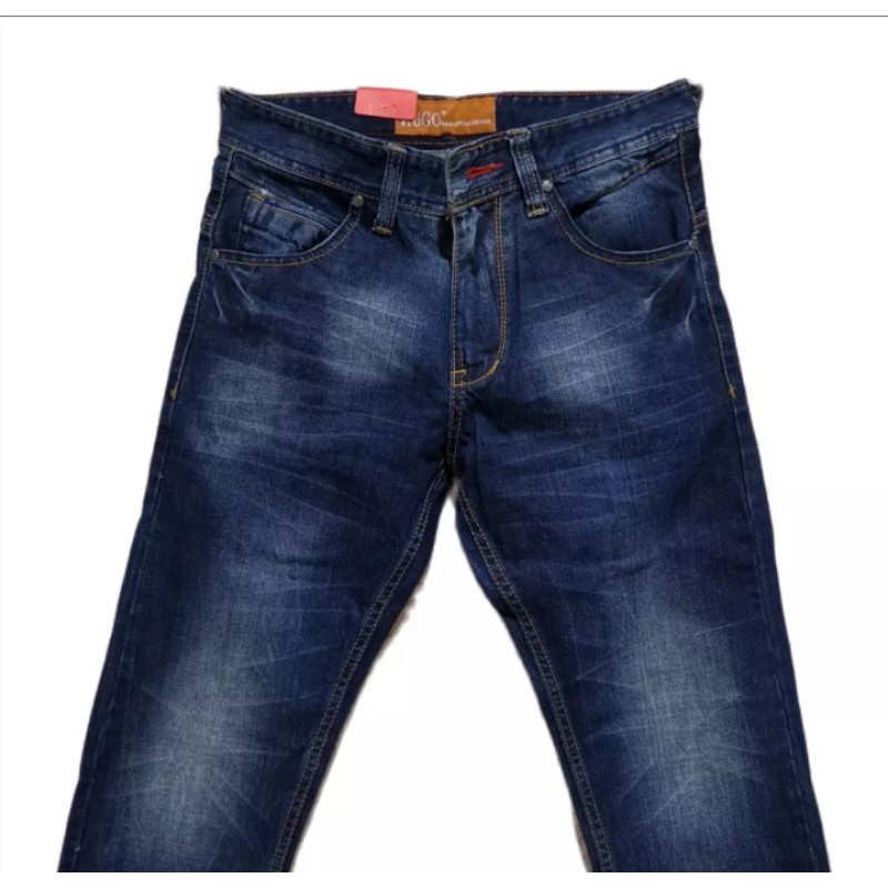 celana HUGO PREMIUM pria-celana HUGO original-celana jeans pria denim premium